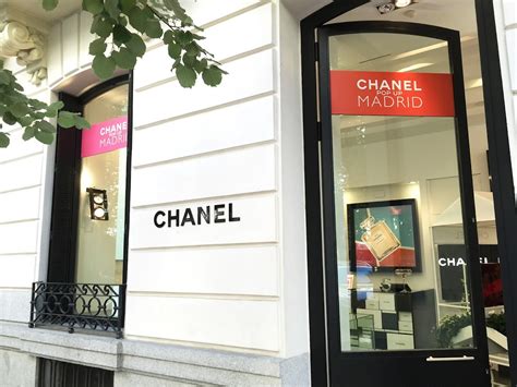 chanel madrid shops.